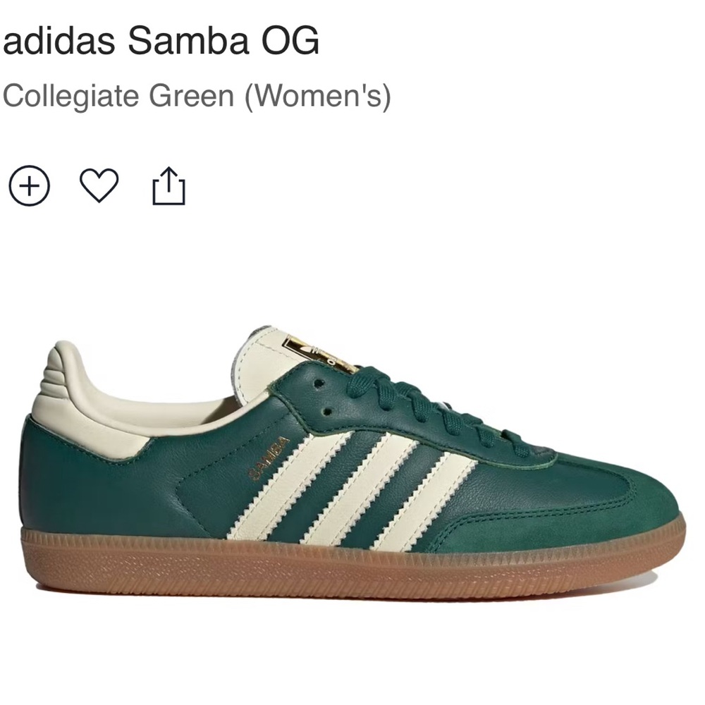adidas Samba OG - Collegiate Green (Women's)